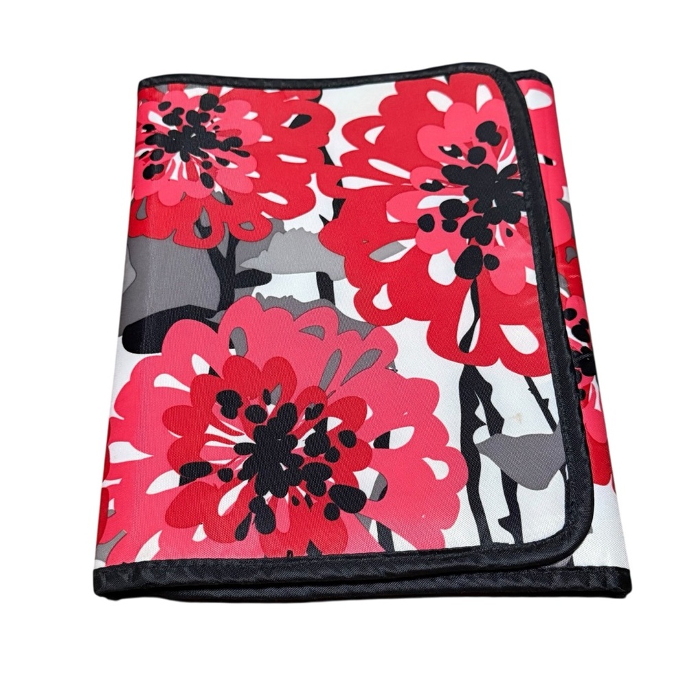 Thirty One Bold Bloom Red Fold It Up Organizer IPad/Tablet Holder